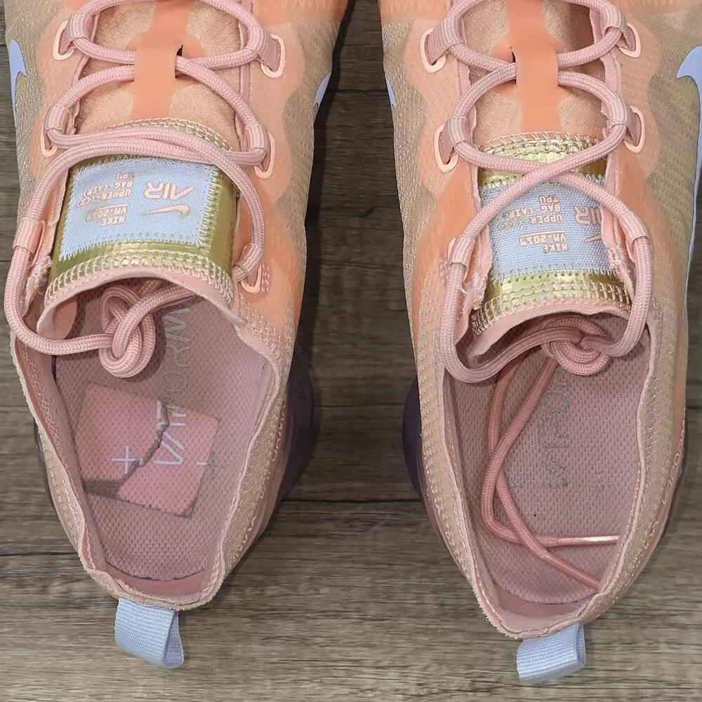 Nike Air Vapormax 2019 Women's Sz 11 Beached Coral Pink Running Shoes AR6632-603